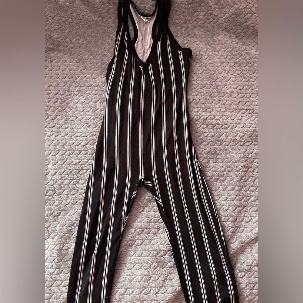 Stripped jumpsuit